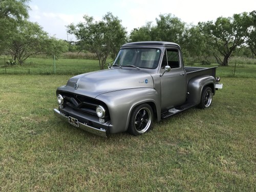 1955 FORD F100 STREET ROD, 460, AUTO, CLIP, A/C, BLUETOOTH VERKAUFT