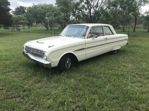 1963 FORD FALCON BUCKETS CONSOLE SKIRTS 4SPD 6 CYL SOLD