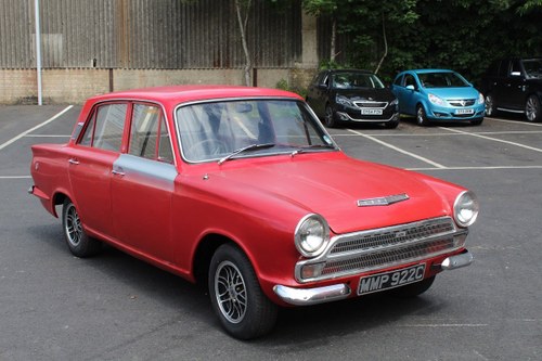 Ford Cortina 1500 1965 - to be auctioned 26-07-19 For Sale by Auction