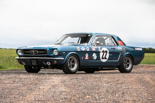 1965 Ford Mustang 289 Notchback race car For Sale by Auction