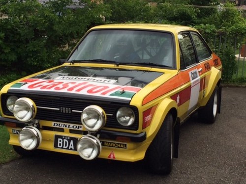 1977 Ford escort rs1800 mk 2 - car is brand new For Sale