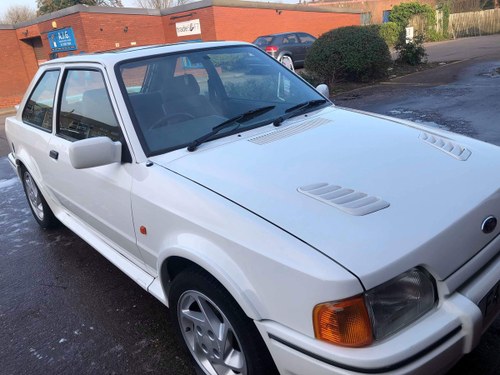 1989 Ford escort rs turbo low mileage For Sale