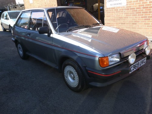 1985 Ford Fiesta XR2 - 1 registered owner & 13,455 miles  For Sale by Auction