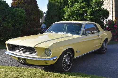 Lot 29 - A 1968 Ford Mustang 289 V8 - 11/09/2019 For Sale by Auction