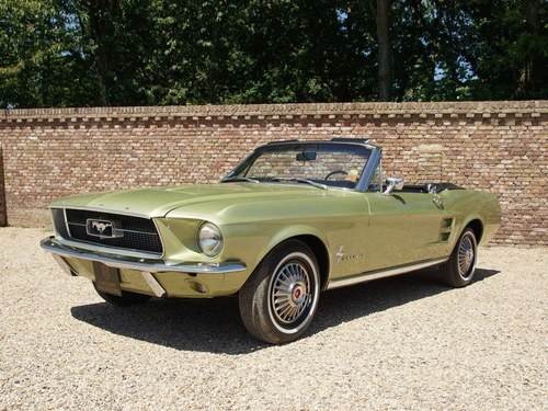 1967 Ford Mustang 289 V8 Convertible factory Sports Sprint Packag In vendita