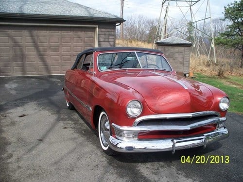1950 Ford Custom Convertible (Chicopee, MA) $24,900 obo For Sale