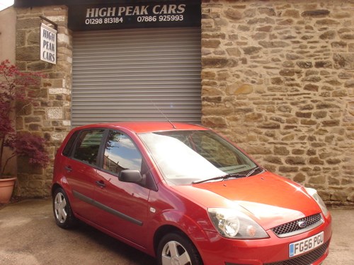 2006 56 FORD FIESTA 1.4 TDCI ZETEC CLIMATE 5DR 56586 MILES. For Sale