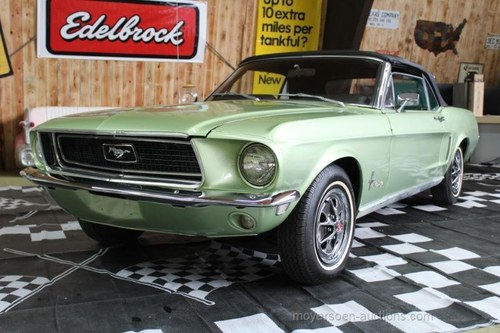 1968 FORD Mustang Cabriolet For Sale by Auction