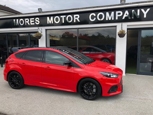2018 Focus RS Red Edition, One Owner and just 376 miles. SOLD