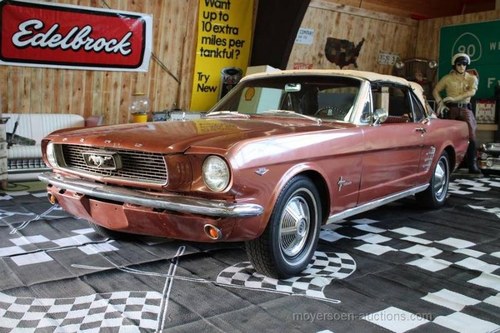 1966 FORD Mustang Cabriolet For Sale by Auction