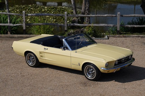 1967 Ford Mustang 289 Convertible Springtime Yellow SOLD VENDIDO