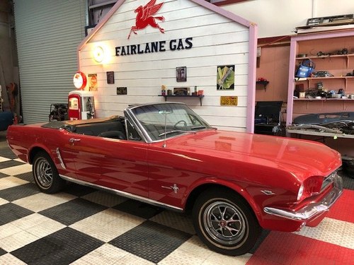 1965 Mustang Convertible Restored Buy Before Brexit In vendita