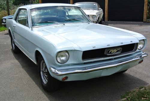 1966 Arcadian Blue Ford Mustang V8 Auto Coupe PROJECT VENDUTO
