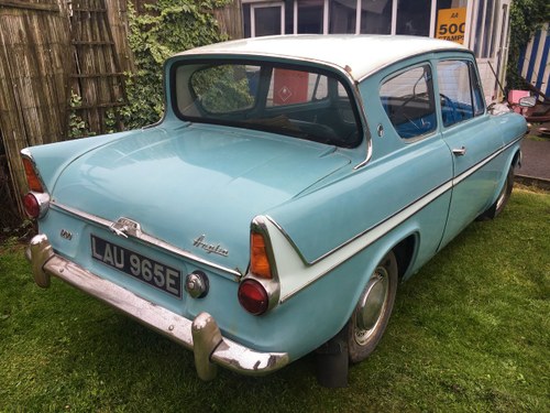 1967 *SOLD*Ford Anglia Super 123E Orignal Factory Paint For Sale