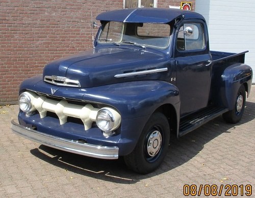 1951 Ford F1 pick up V8 automatic For Sale
