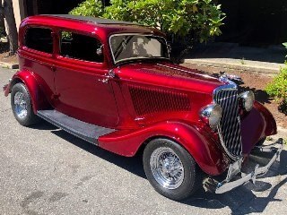 1934 Ford Sedan Custom Mods 350(~)350 + Trailer $56.9k For Sale