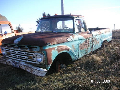 1964 Ford F100 Fleetside Pickup-Parting Out In vendita