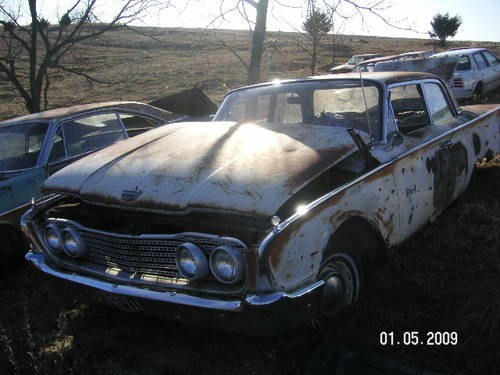 1960 Ford Fairlane 500 2dr Sedan-Parting Out For Sale
