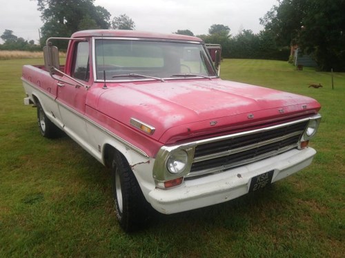 1968 Ford F100 Long bed Big Block V8 at ACA 24th August  For Sale