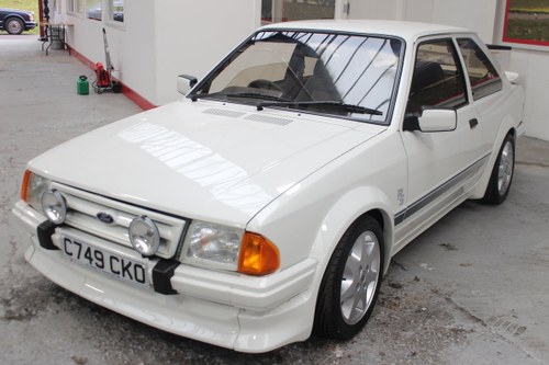 1985 Ford Escort S1 RS TURBO NON CUSTOM For Sale by Auction