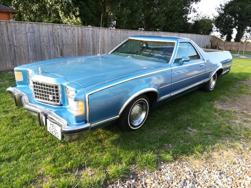 1978 Ford ranchero pickup truck recent oklahoma import  For Sale