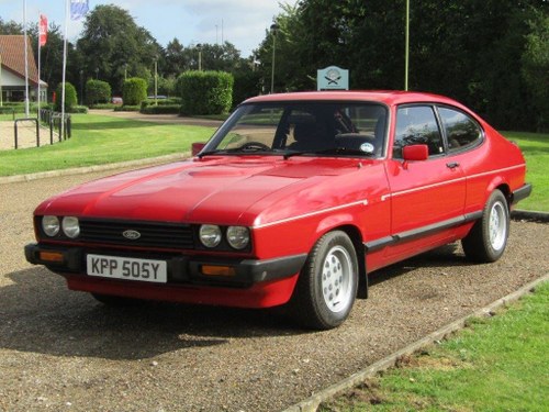 1983 Ford Capri 2.8 Injection at ACA 24th August  In vendita