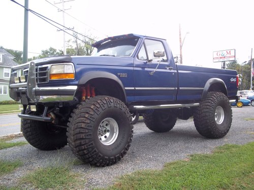 1996 Ford F350 4X4 Monster Truck SOLD