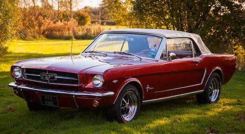 1965 FORD MUSTANG CONVERTIBLE For Sale by Auction