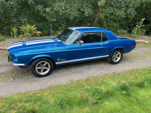 1968 Ford Mustang Acapulco Blue PAS New Wheels & Tyres In vendita