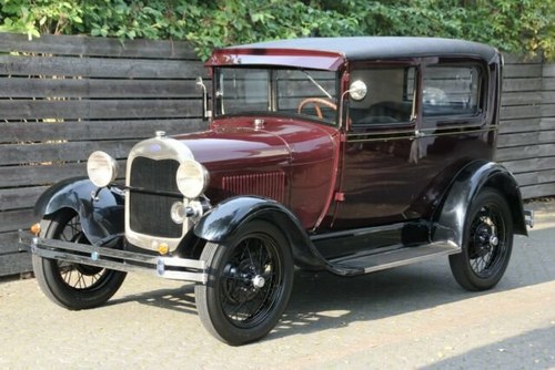 Ford Model A Tudor 1928, LHD, mit TÜV SOLD