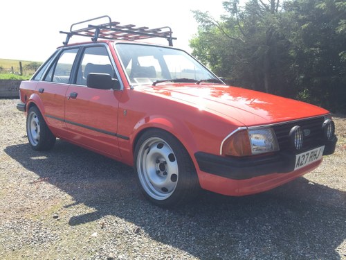 1984 Ford Escort, 1.3 Ghia, recently restored For Sale