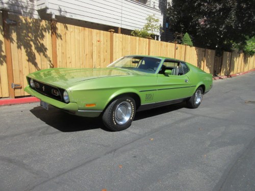 1972 Ford Mustang Mach 1 - Lot 974 For Sale by Auction