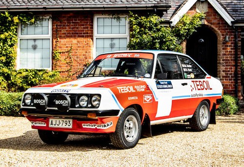 1976 FORD ESCORT MK2 RS2000 GROUP 1 RALLY CAR For Sale by Auction