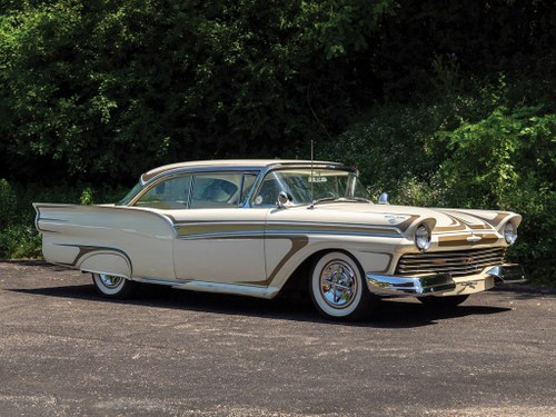 1957 Ford Fairlane 500 "White Pearl"  For Sale by Auction