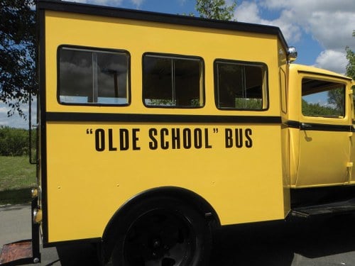 1929 Ford Model A School Bus  For Sale by Auction