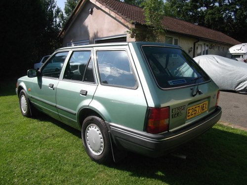 1987 Ford Escort 1.4gl Estate, 1 Owner, Rust Free VERKAUFT