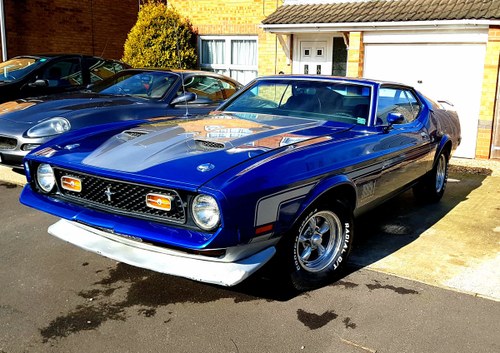 1972 Ford Mustang Mach 1 12 Sep 2019 For Sale by Auction