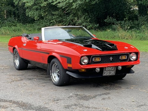 1972 FORD MUSTANG 351 V8 CONVERTIBLE For Sale