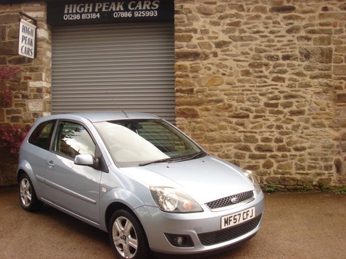 2007 57 FORD FIESTA 1.4 ZETEC CLIMATE 3DR 33193 MILES A/C. For Sale