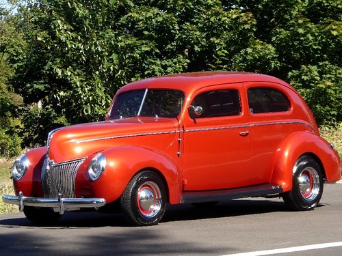 1940 Ford 2 Door Coupe All Steel 350(~)350 AC mods $29.5k For Sale