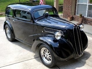 1952 Ford Anglia Fast 700+HP Full Roll Cage Black $53.7k For Sale