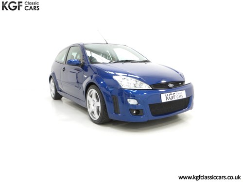 2003 A Mollycoddled Ford Focus RS Mk1, Build Number 3260 SOLD