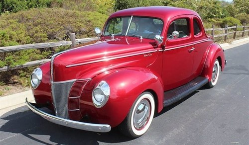 1940 Ford 2 Door Coupe High-End Build 350(~)350 AC $32k For Sale