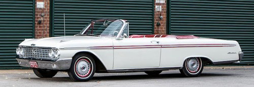 1962 FORD GALAXIE SUNLINER CONVERTIBLE  For Sale by Auction