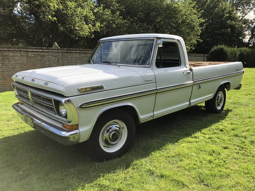 1972 Ford F250 Pickup V8 Auto PS PB California import For Sale