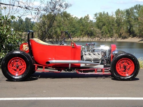 1913 Road Roadster All Custom Mods Rare 1 Off Red $21.5k In vendita