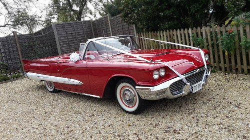1959 Ford Thunderbird Ex wedding car For Sale