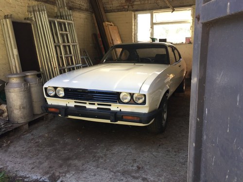 1983 Ford Capri 2.8 i restored requires finishing SOLD