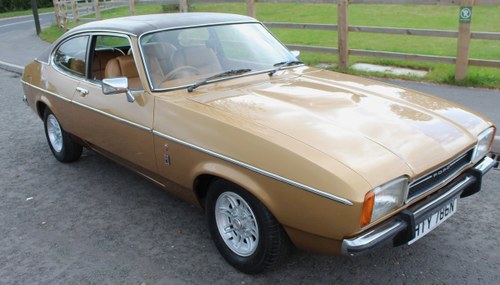 1975 Ford Capri MK2  2.0 Litre Ghia Automatic Excellent VENDUTO