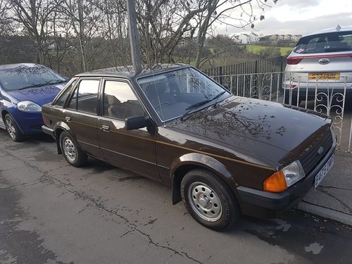 1984 Ford escort mk3 1300l rare brown In vendita
